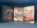 R.F. Kuang - The Poppy War / The Dragon Republic / The Burning God - Subterranean Press