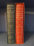 Bury My Heart At Wounded Knee - A History of the Indians of the United States - Folio Society