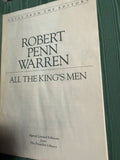Robert Penn Warren - All The King’s Men - Franklin Library - Signed