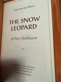 Peter Matthiessen - The Snow Leopard - First Edition - Franklin Library