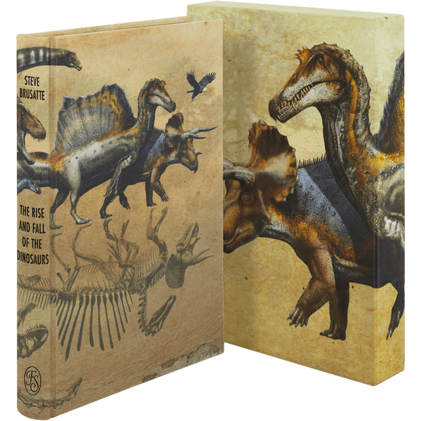 Steve Brusatte - The Rise and Fall of Dinosaurs - Folio Society Steve Brusatte - The Rise and Fall of Dinosaurs - Folio Society